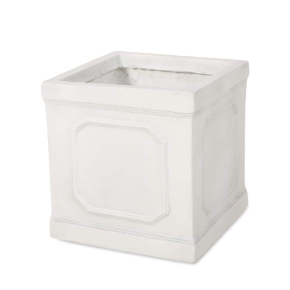 Ellis 10.75 in. Indoor Outdoor Magnesium Oxide Planter with Drainage Hole Antique White price history on PriceWatchPro