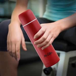 Javelin 16 oz. Red Stainless Steel Thermal Travel Bottle