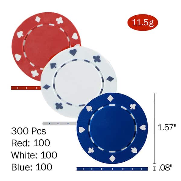 Trademark Poker Texas Traveler Table Top and 300 Chip Set Trademark Poker Texas Traveler Table Top and 300 Chip Set
