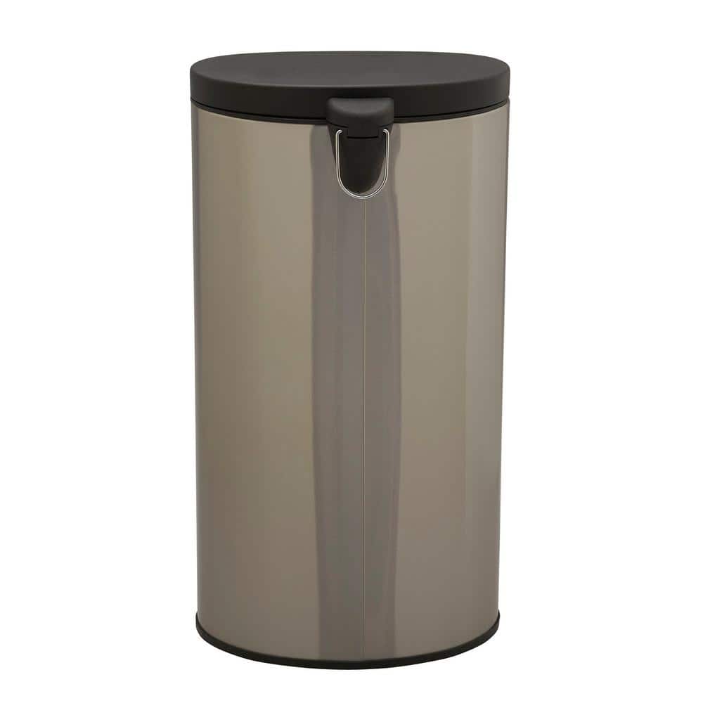 Savannah 30L Brushed Stainless Steel Step Trash Can