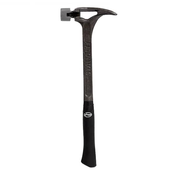 DEAD ON TOOLS 22 oz. Steel Milled Face Hammer with 14 in. Handle