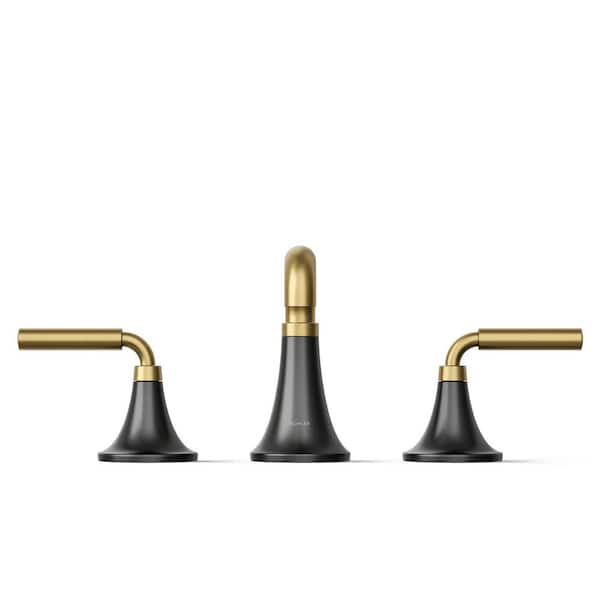 KOHLER Tone 8 in. Widespread Double Handle Bathroom Faucet in