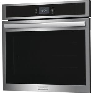 30 in. Single Electric Wall Oven with Total Convection in Smudge-Proof Stainless Steel