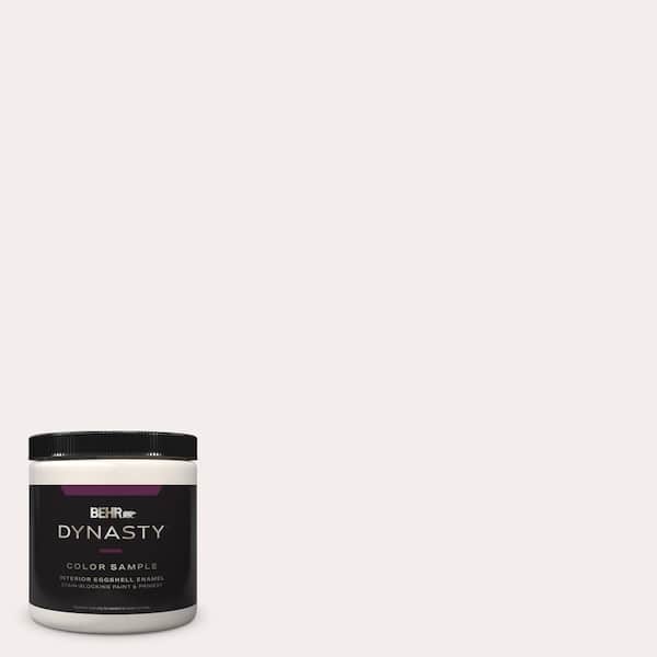 BEHR DYNASTY 8 oz. #PPL-12 Rose Dawn Eggshell Enamel Stain-Blocking Interior Paint & Primer Sample