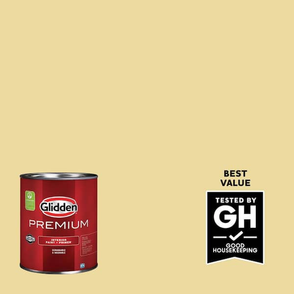 Glidden Premium 1 qt. PPG1107-4 Demeter Flat Interior Latex Paint