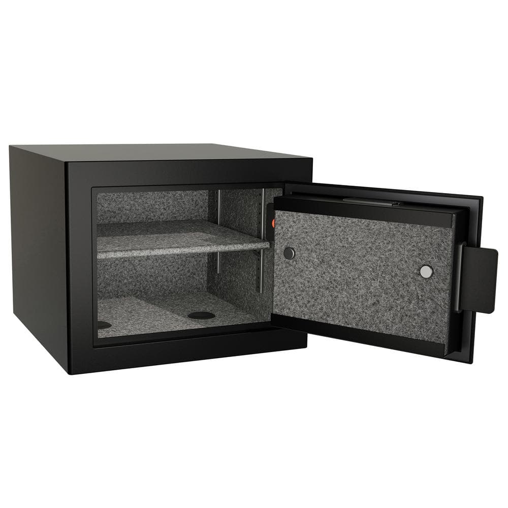Sanctuary 0.5 Cu. ft. Matte Black Fireproof Digital Safe