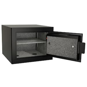 Onyx 0.5 cu. ft. Fireproof Home and Office Safe with Electronic Lock, Matte Black