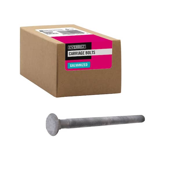 Everbilt 1/2 in.-13 x 7 in. Galvanized Carriage Bolt (25-Pack)