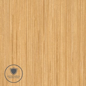 3 in. x 5 in. Laminate Sheet Sample in Tan Echo with Premium Linearity Finish