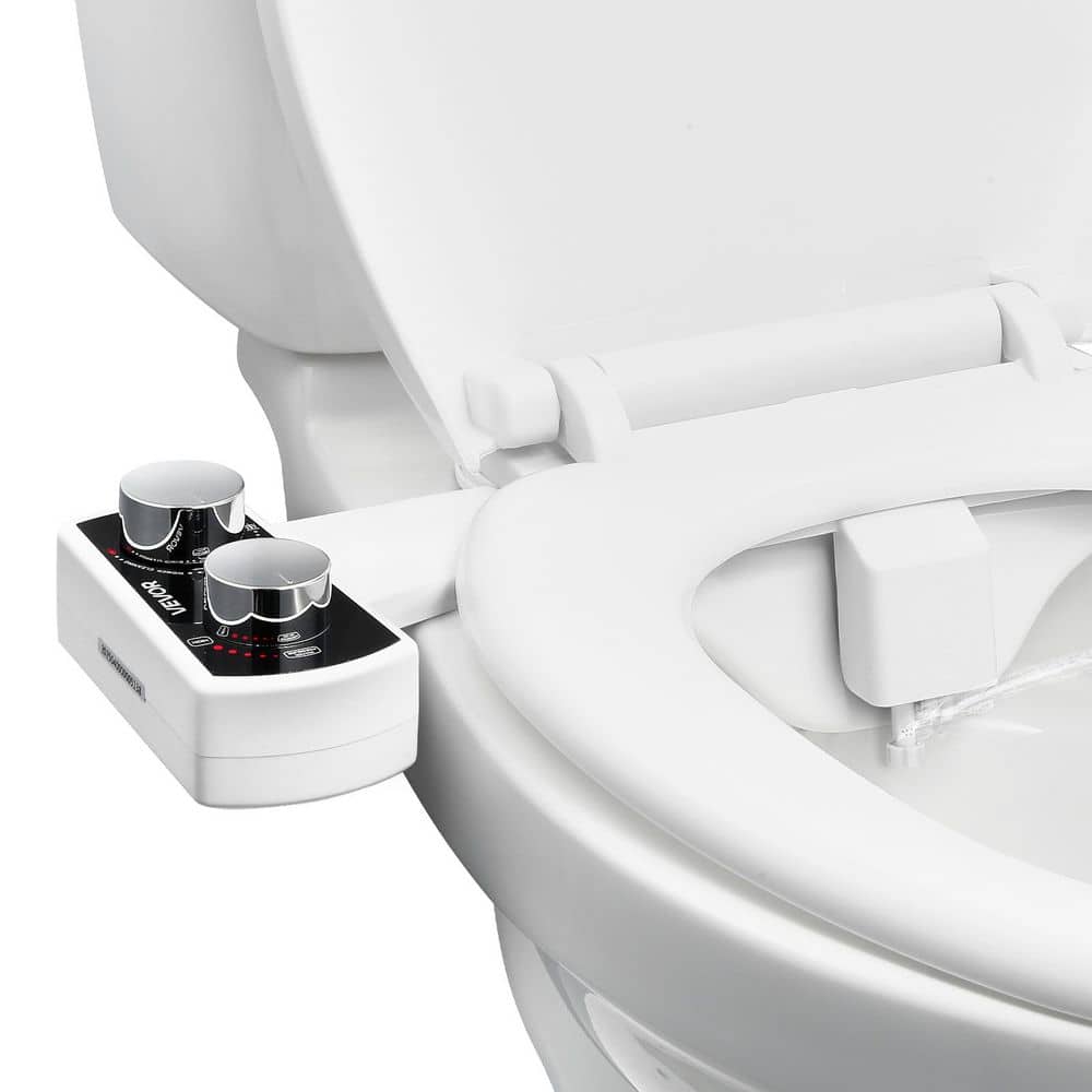 Non-Electric Bidet Toilet Seat Attachment, Attachable Bidet System Bidet Attachment with Dual Retractable Nozzles price history on PriceWatchPro