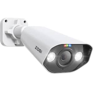 ZG1825A ZG1825E 5MP Wired PoE Add-On IP Security Camera with 2-Way Audio, Human Detection, Only Work with Same Brand NVR