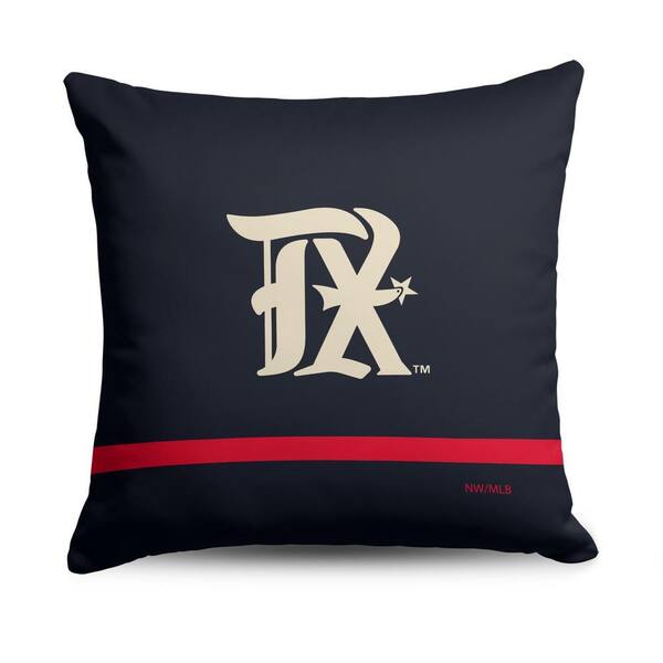 MLB TX Rangers City Connect Printed Polyester Throw Pillow 18 X 18