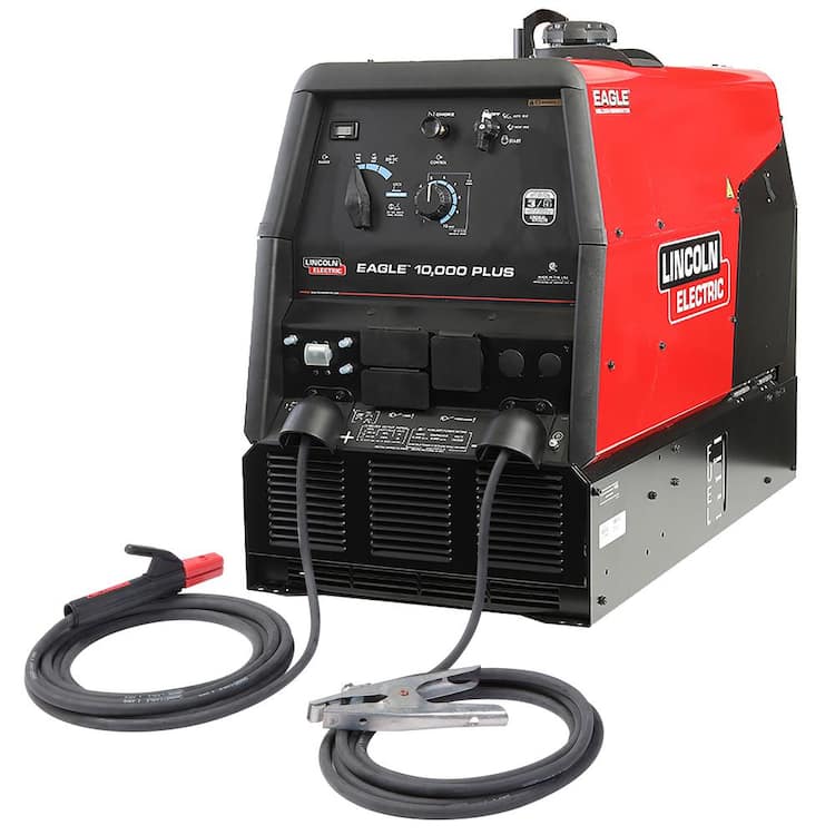 Lincoln Electric 225 Amp Eagle 10,000 Plus Gas Engine Driven Welder with LE Engine