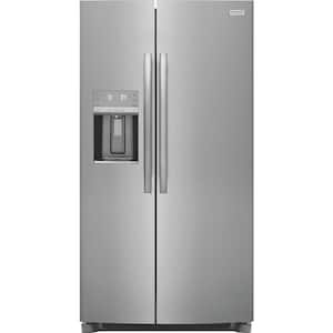 Gallery 25.6 Cu. Ft. 36" Standard Depth Side by Side Refrigerator in Smudge-Proof Stainless Steel