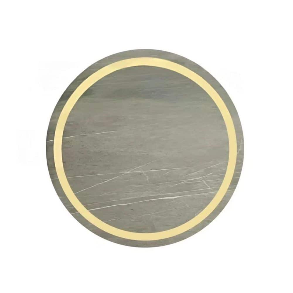 27.56 in. W x 27.56 in. H Round Vanity Mirror, LED Mirror