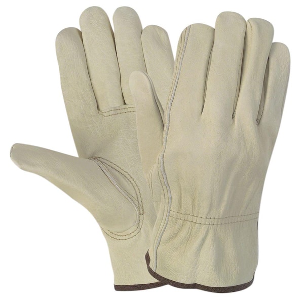 home depot work gloves leather