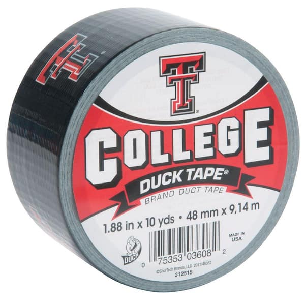 Duck College 1-7/8 in. x 10 yds. Texas Tech University Duct Tape