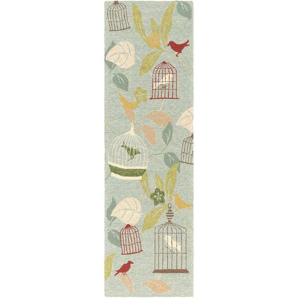 Artistic Weavers Anamudi Moss 3 ft. x 8 ft. Indoor/Outdoor Runner Rug