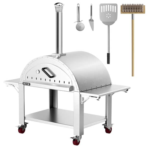 Pizzacraft Pizza Oven Accessories with Acacia Wood Handles – Brush and –  Atlanta Grill Company