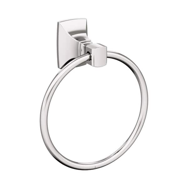 Highland Ridge Wall Mounted Towel Ring in Polished Nickel