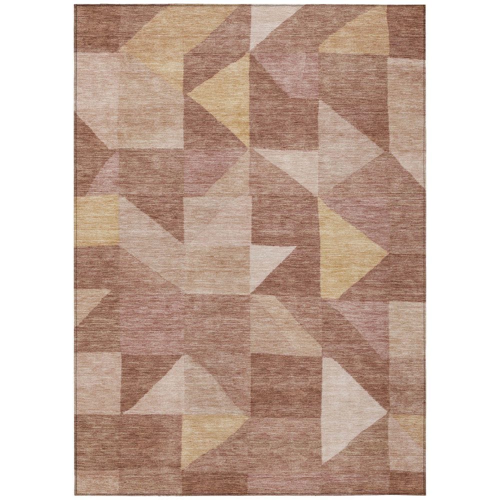 Chantille Machine Washable Indoor/Outdoor Abstract ACN2373 Blush 8 ft. x 10 ft. Area Rug price history on PriceWatchPro
