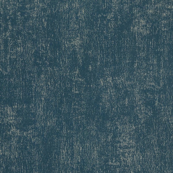 Advantage Edmore Faux Suede Blue Non Pasted Non Woven Wallpaper Sample