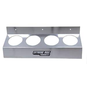 Aluminum Aerosol Storage Shelf - 4-Can Capacity