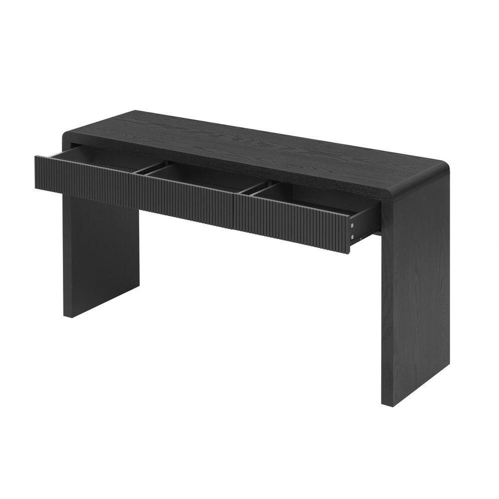 55.1 in. W x 15.8 in. D x 29.8 in. H Bathroom Black Linen Cabinet price history on PriceWatchPro