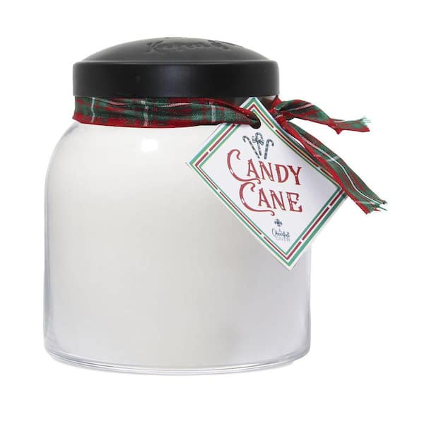 A CHEERFUL GIVER 34 oz. Candy Cane Scented Candle JP184 - The Home Depot
