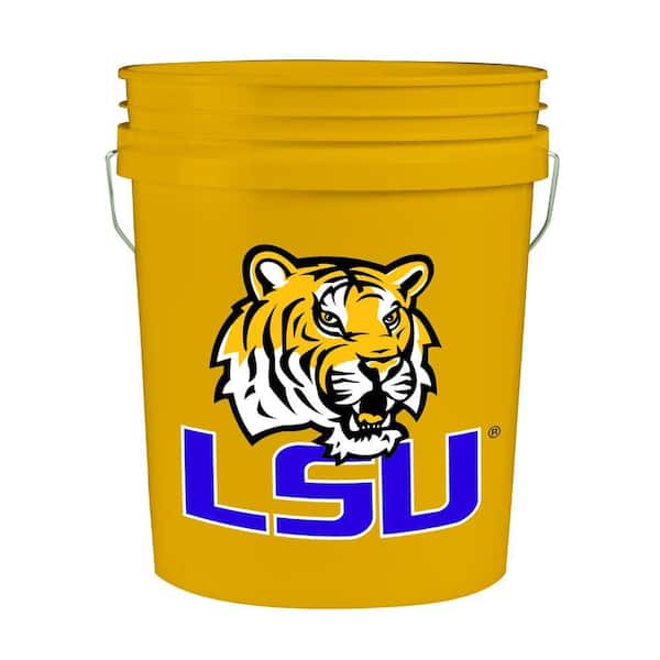 Unbranded LSU 5-gal. College Bucket (3-Pack)