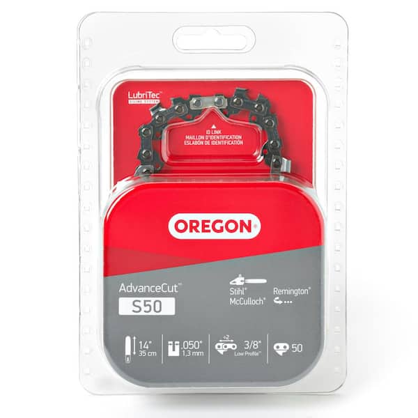Oregon S50 Chainsaw Chain for 14 in. Bar Fits Stihl, Remington, McCulloch, Craftsmand Homelite and more