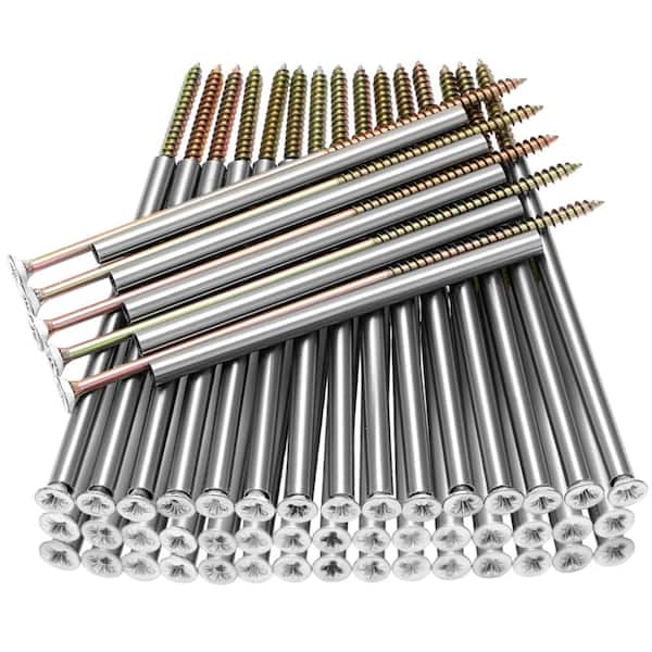 7 in Gutter Screws with Metal Ferrules Heavy Duty Gutter Fasteners for Sagging Gutter Repair 20 Pack