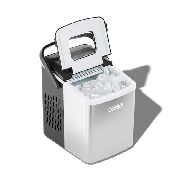 Chefman Iceman Compact Bullet Ice Machine, Specialty Electrics