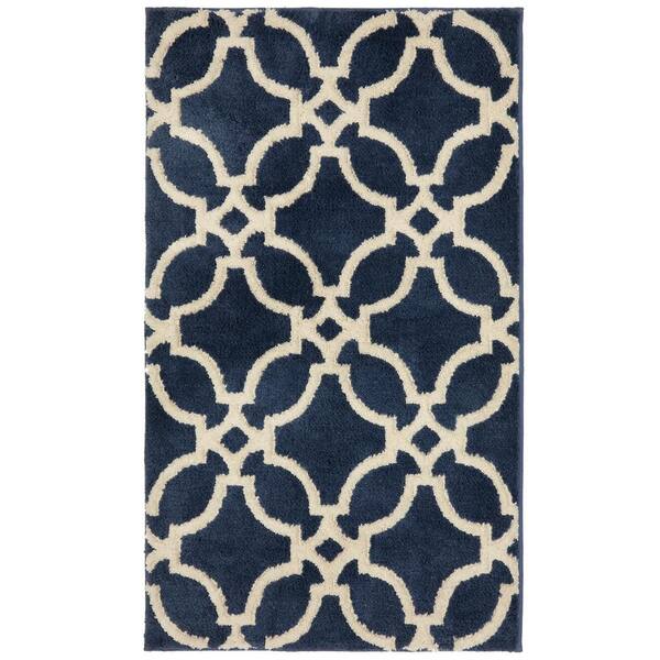 Mohawk Home Bath Mat Rug 24 x 36 Color Denim