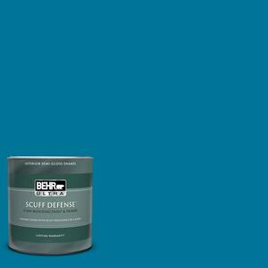 BEHR ULTRA 1 qt. #GR-W15 Palais White Extra Durable Flat Interior Paint &  Primer 172004 - The Home Depot