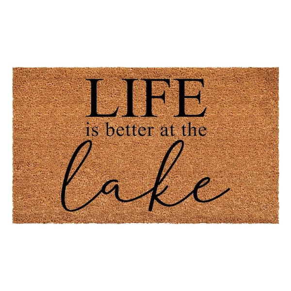 Lake Life Doormat, 24" x48"
