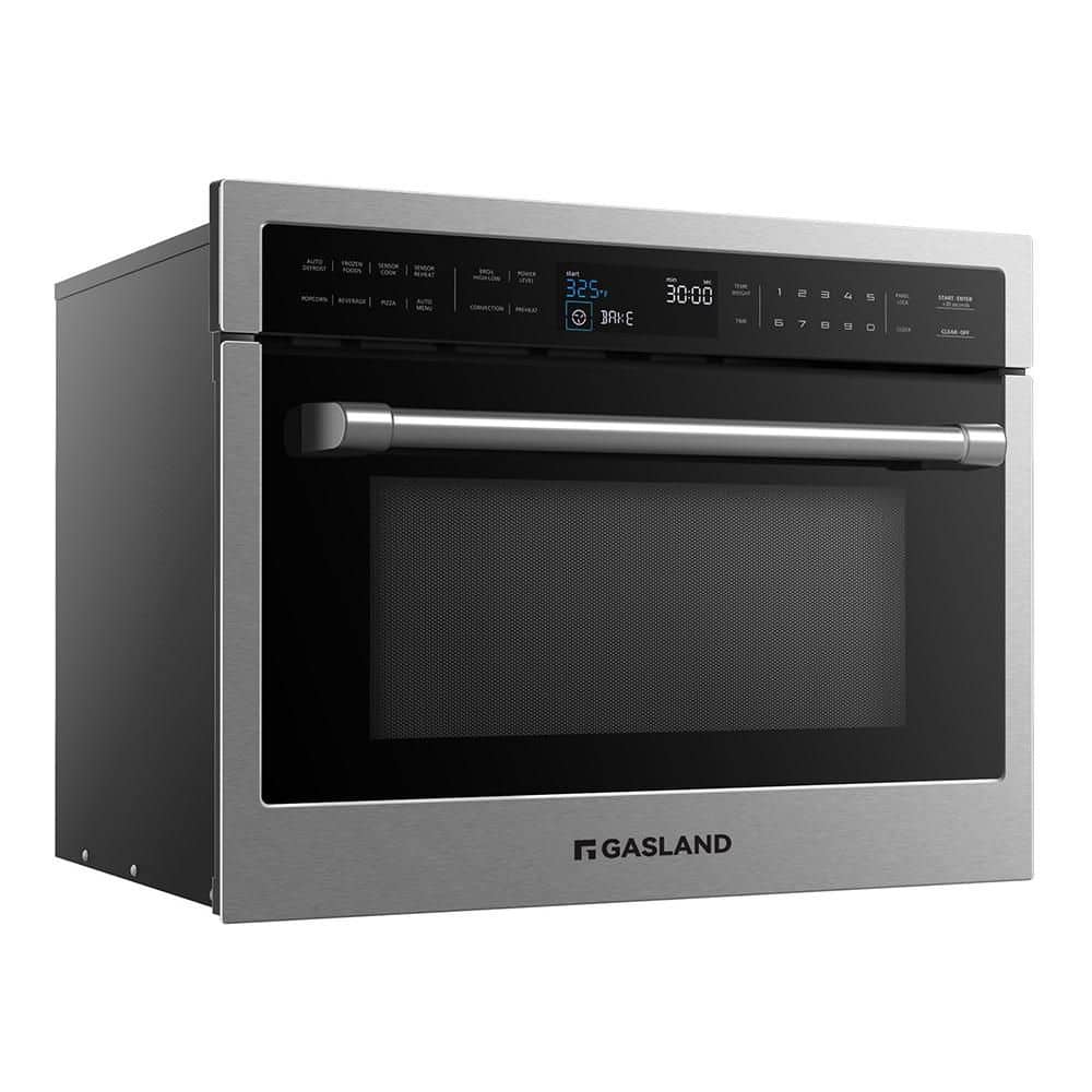 GASLAND 24 in. 1.6 cu. ft. 1000-Watt Built-in Microwave Oven in ...
