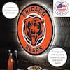 Evergreen Ultra-Thin Edgelight LED Wall Decor, Round, Chicago Bears- 23 x  23 Inches Made In USA