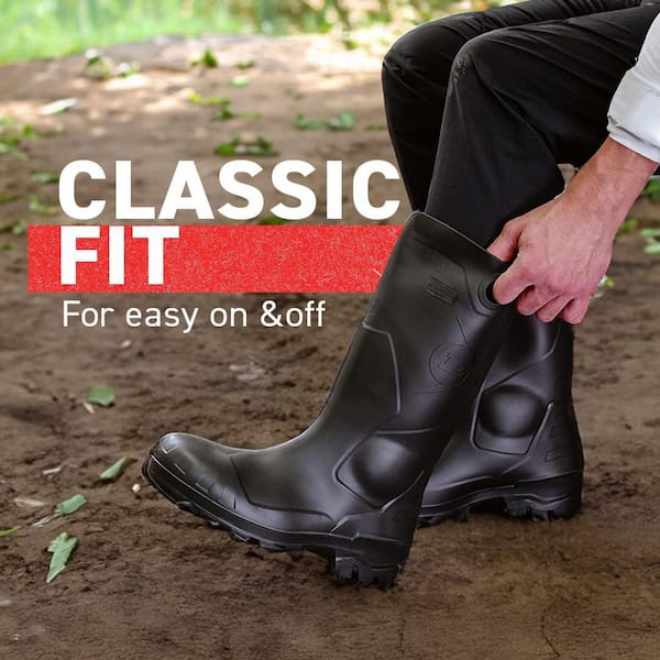 DUNLOP Unisex Chesapeake Plain Toe 14 in. Waterproof PVC Rubber