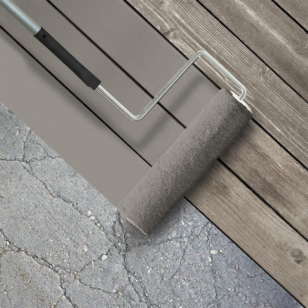 1 gal. #PPU18-16 Elephant Skin Low-Lustre Enamel Interior/Exterior Porch and Patio Floor Paint