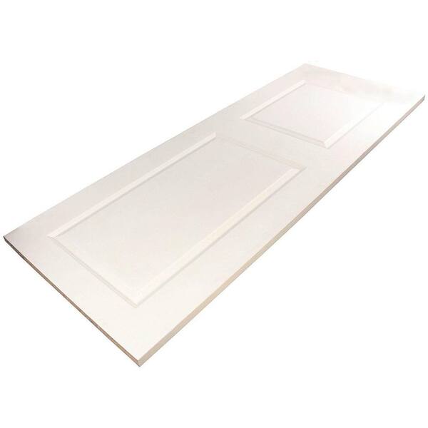 Top Mount Door Track Hardware and 36 in. White Primed MDF Raised 2 Panel Interior Sliding Barn Door Top Mount Door Track Hardware and 36 in. White Primed MDF Raised 2 Panel Interior Sliding Barn Door