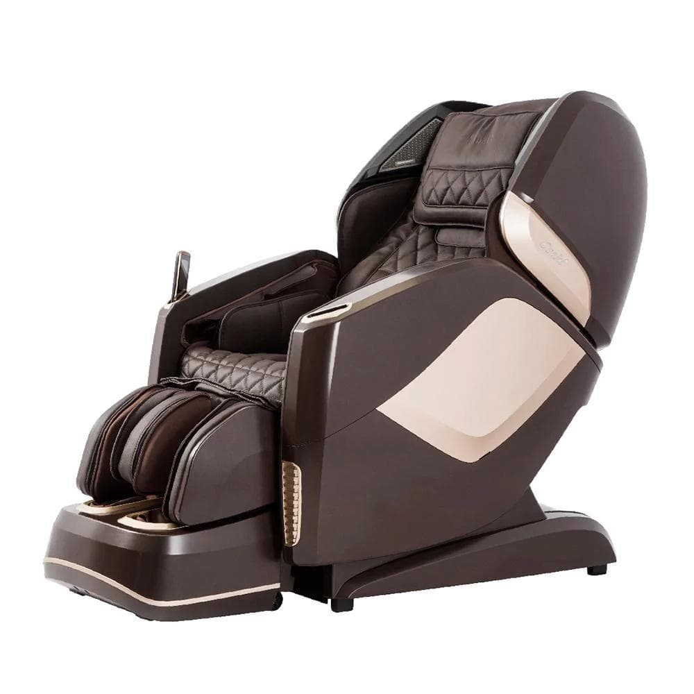 TITAN Osaki Maestro LE Series Brown Reclining 4D Massage Chair with Wireless Charger, Heated Back Roller, Touch Screen Remote -  MAESTROLEBR