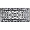 AmeriHome Decorative Scrollwork Indoor/Outdoor Entryway Rubber Door Mat Set  with Stair Tread Cover (5-Piece Set) 805314 - The Home Depot