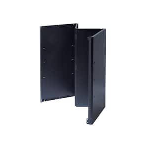 41.3 in. H x 72.2 in. W x 19 in. D Steel Garage Cabinet Set in Black (6-Piece)