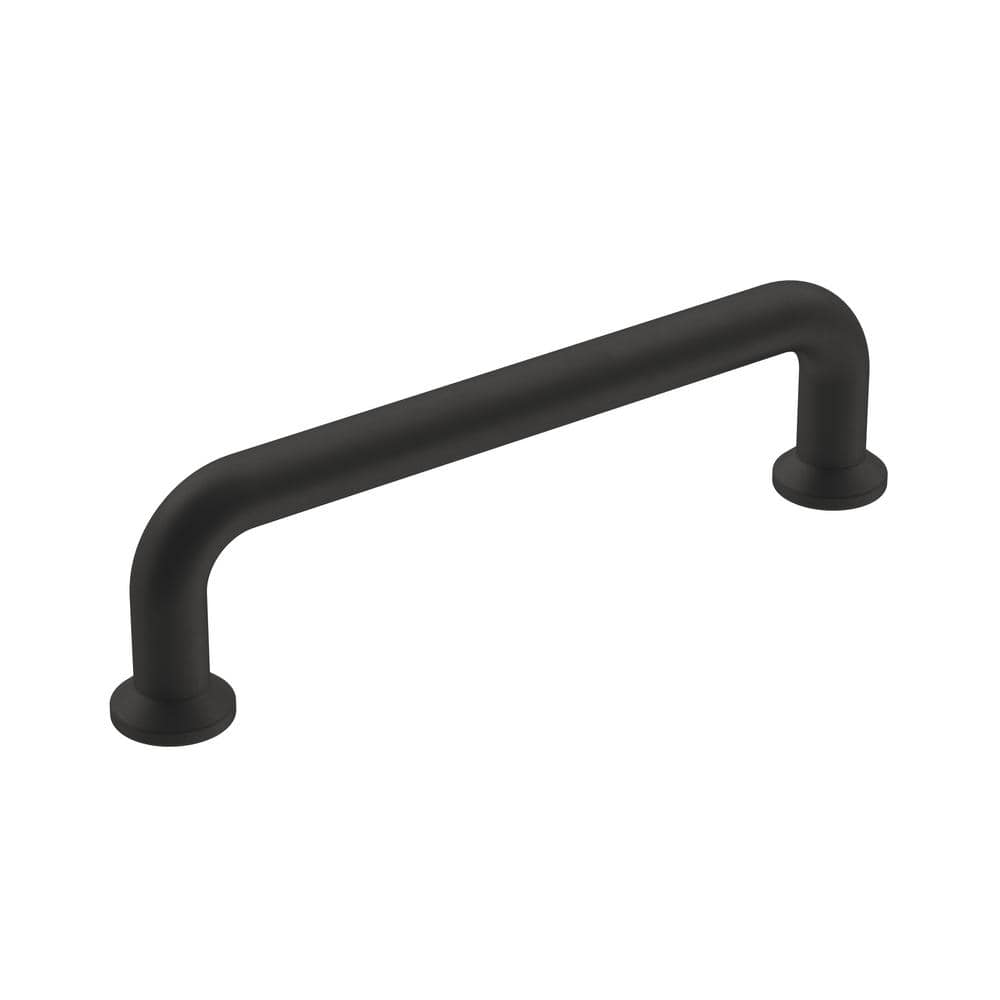 Matte Black Steel Cabinet and Drawer Pull Bar