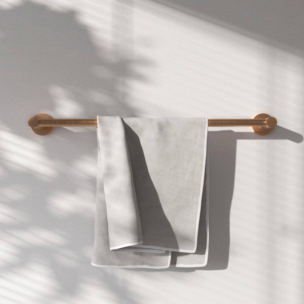 Gold Stainless Steel 6-Piece Bathroom Hardware Set