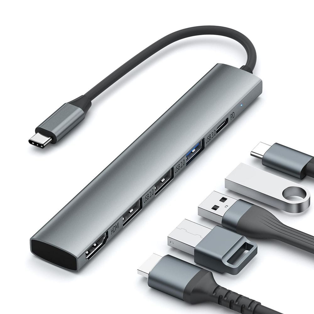 5 in 1 USB C Hub