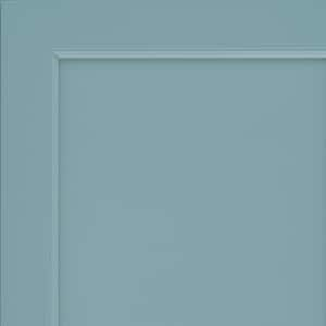 Bingham 7 5/16 in. W x 3/4 in. D x 7 5/16 in. H Quarter Cabinet Door Sample in Caribbean