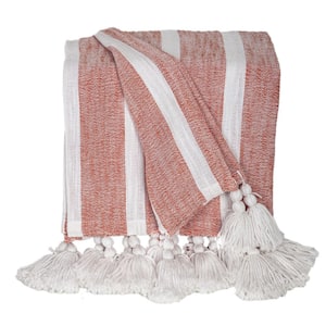 Upgrade Your Home with Parkland Collection's Grey Cotton Slub Throw (50 in.  x 60 in. )