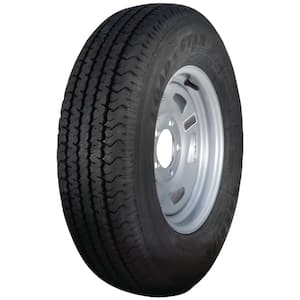 ST205/75R-14 KR03 Radial 1760 lb. Load Capacity Silver 14 in. Bias Tire and Wheel Assembly